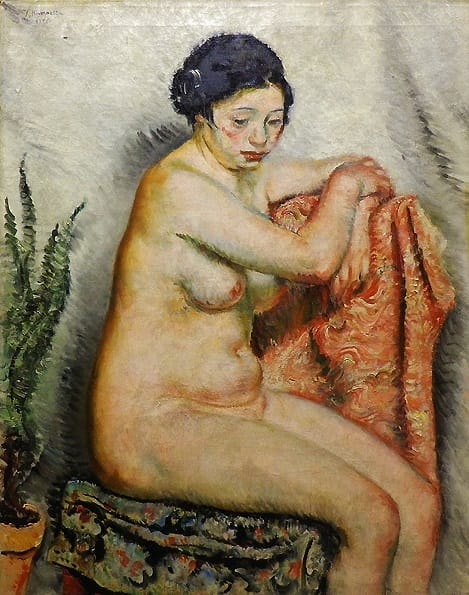 1903年　フランス～ＰＡＲＩＳ　裸婦、希少画集画、額装付送料は無料です